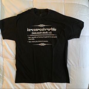 Inconceivable Tee NWOT - The Princess Bride